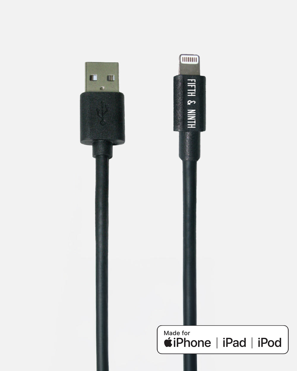 Fifth & Ninth 10-Ft Extra-Long Apple Lightning Cable (MFi Certified)