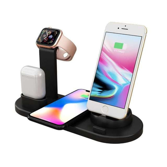 FrostHub 100W Charging Station – USB-C Fast Charger with Wireless Option