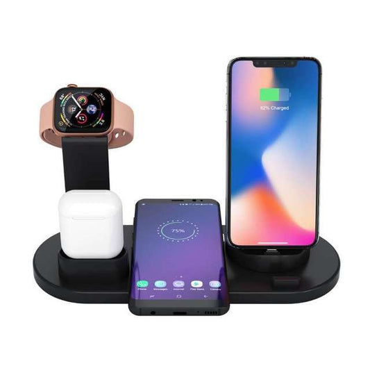 FrostHub 100W Charging Station – USB-C Fast Charger with Wireless Option