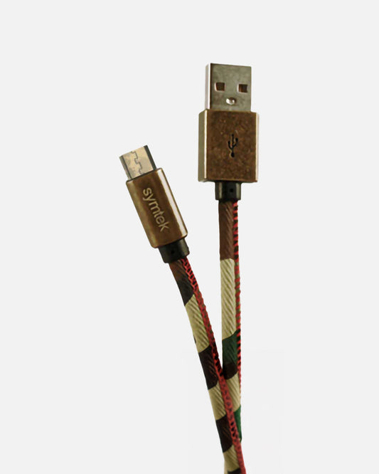 Fifth & Ninth Camo Charging Cable – 3FT Durable Lightning & Micro USB